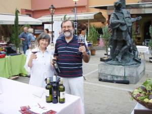 Uz Petricu Kerempuha - još jedan vinar Vrbanek - Josip, sa suprugom